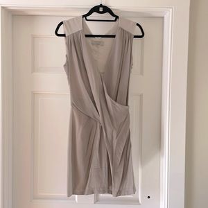 100% silk All Saints dress. Low front. Two toned